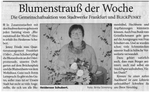 Freiwillig Gärtnern_Frau Schubert